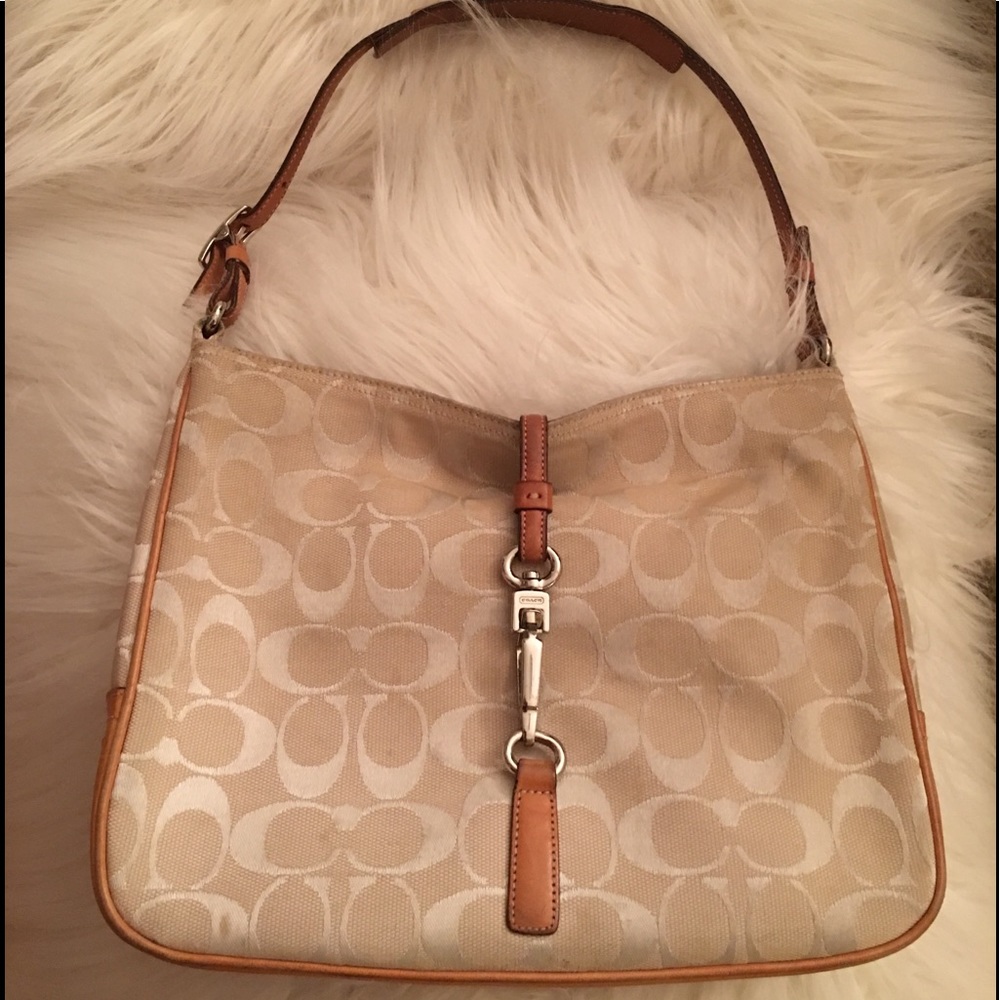 COACH Signature Handbag - Vintage
